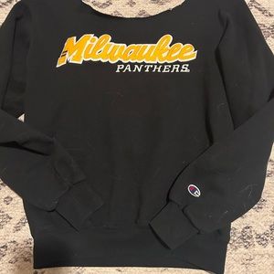 Champion off the shoulder sweater